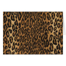 Leopard Card