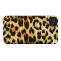 Leopard Fur Case-Mate iPhone 4 Cases