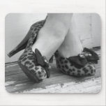 Leopard Heels Mousepads