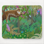 Leopard in Central American Jungle Mousepad