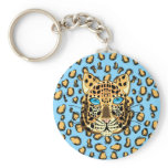 Leopard keychains