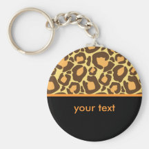 Leopard Keychain