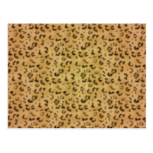 Leopard Pattern Post Cards