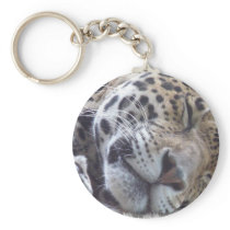 Leopard Picture Keychain