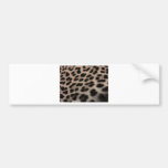 Leopard Print Background Bumper Stickers