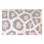 Leopard Print Big Cat Pattern Stationery