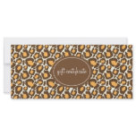Leopard Print Boutique Style Gift Certificates rack cards