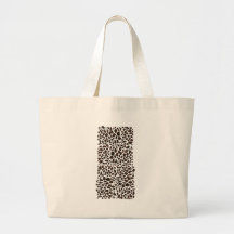 Leopard Print Canvas Bags