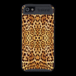Leopard print elegant fur skinit case