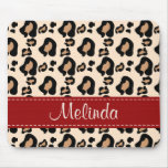 Leopard Print Mouse Pad