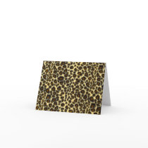 Leopard Print Note Cards