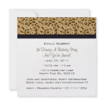 Leopard Print Party Invitations