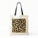 Leopard Print Pattern, Brown and Black. Bags