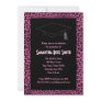 Leopard Print Pink Custom Photo Graduation 5x7 Custom Announcements