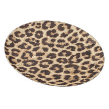 Leopard Print Plate