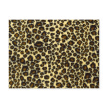 Leopard Print Postcard
