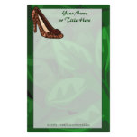 Leopard Print Shoe Stationery
