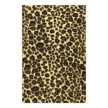 Leopard Print Stationery