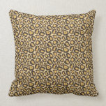 leopard print throw pillow pillows