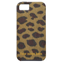 Leopard Print Wildlife Charity iPhone 5 Covers
