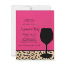 leopard print wine bachelorette