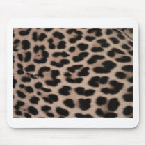 Leopard Skin background Mouse Pads