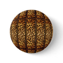 Leopard skin buttons & badges