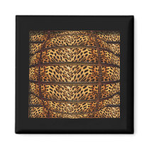Leopard skin magnets