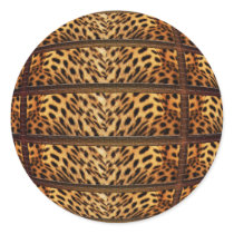 Leopard skin stickers