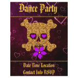 Leopard Skin Valentine flyers