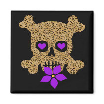 Leopard Skin Valentine Magnet