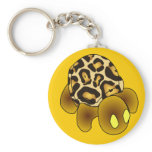 Leopard Turtle Keychain
