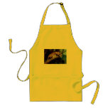 leopard wild cat animal antique painting apron
