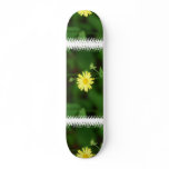 Leopards Bane Flowers  Skateboard