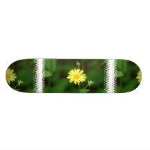Leopards Bane Flowers  Skateboard