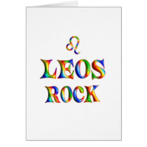 Leos Rock Cards