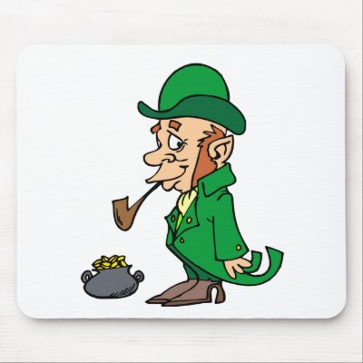 Lepracon Mouse Mat by StPatricksDay_Gifts