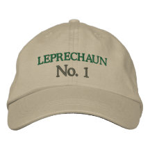 Leprechaun #1 embroidered hat
