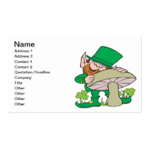 Leprechaun Business Card Templates