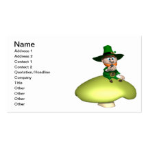 Leprechaun Business Cards