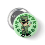 Leprechaun buttons