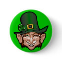 Leprechaun Button