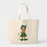 Leprechaun Cartoon Canvas Bag