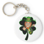 leprechaun.clover keychains