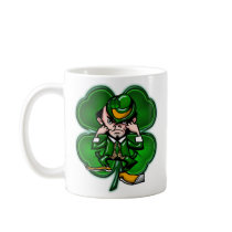 Leprechaun Clover Mug