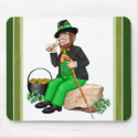 Leprechaun Gold mousepads