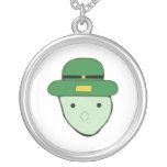 Leprechaun Green Coloured Sketch Meme Jewelry
