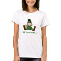 leprechaun, I see green people t-shirts
