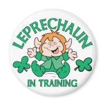 Leprechaun in Training magnets