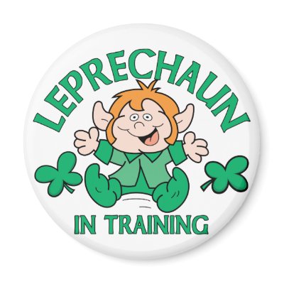 Leprechaun in Training Magnets by mazireland